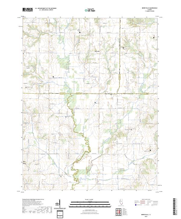 USGS Topographic Map – Berryville