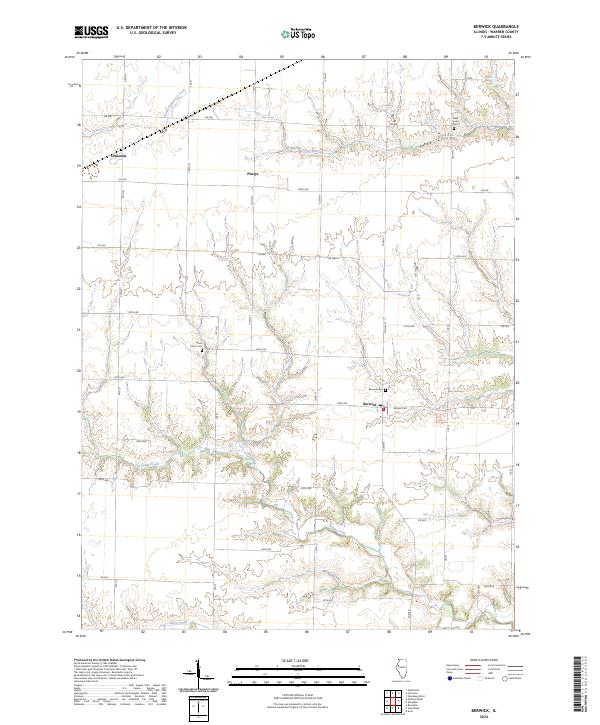 USGS Topographic Map – Berwick