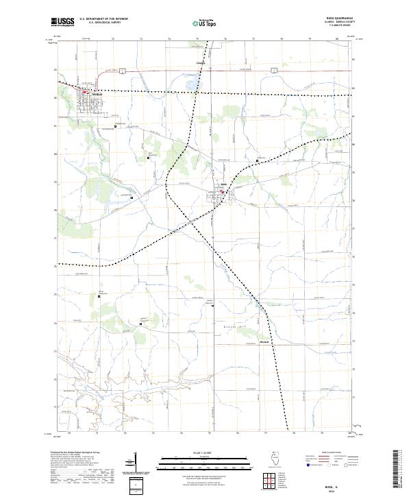 USGS Topographic Map – Buda