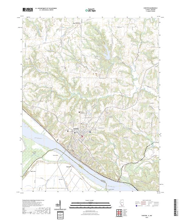 USGS Topographic Map – Chester