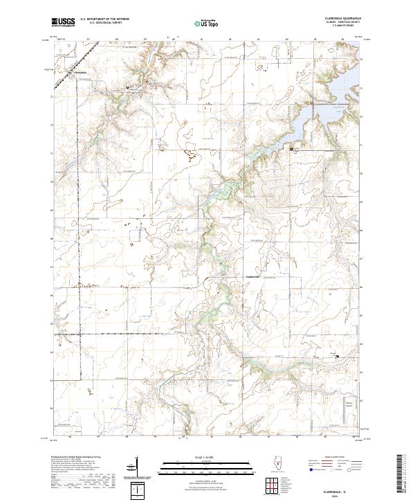 USGS Topographic Map – Clarksdale