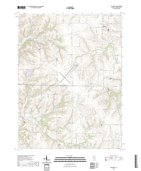 USGS Topographic Map – Columbus
