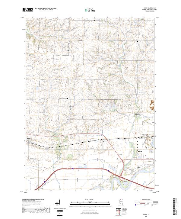 USGS Topographic Map – Como