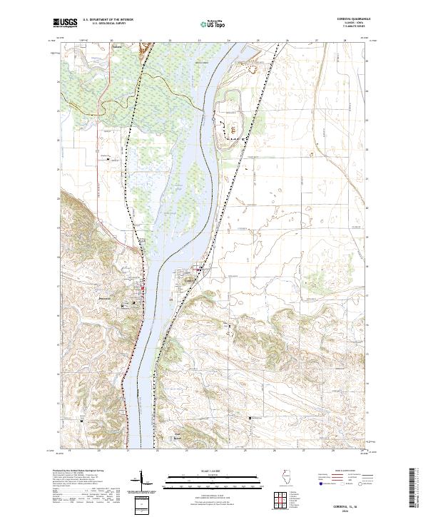 USGS Topographic Map – Cordova