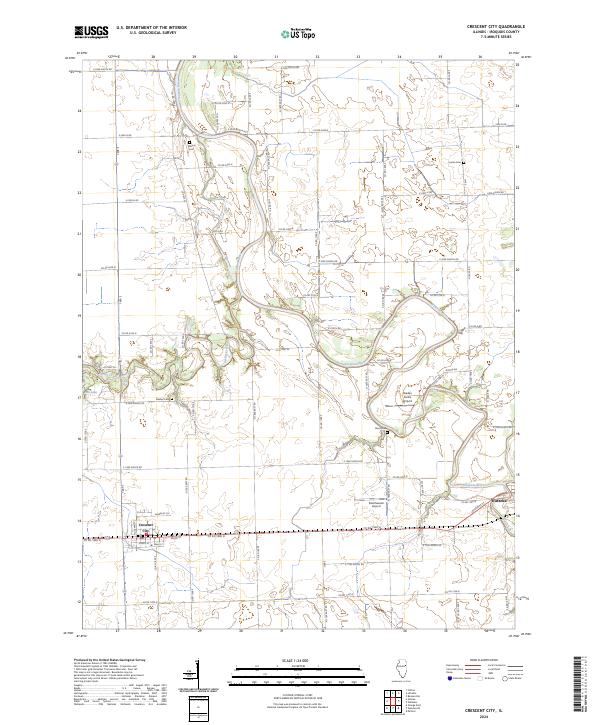 USGS Topographic Map – Crescent City