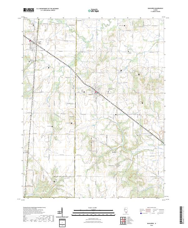 USGS Topographic Map – Dahlgren