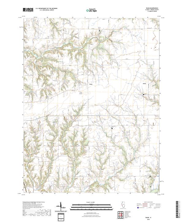 USGS Topographic Map – Daum
