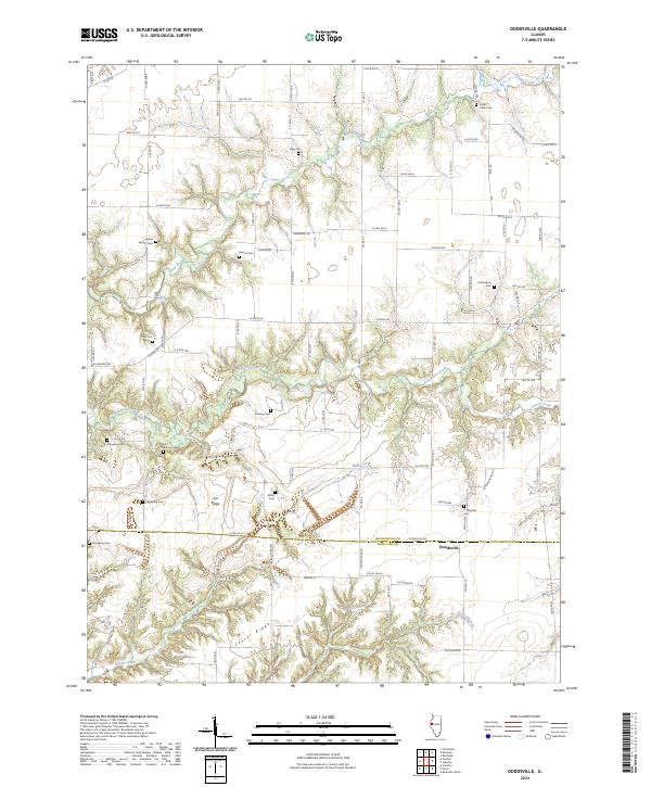 USGS Topographic Map – Doddsville
