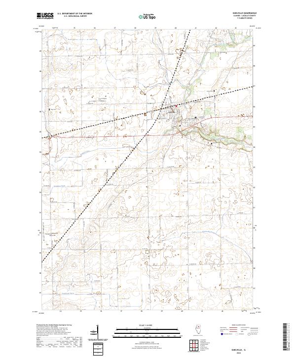 USGS Topographic Map – Earlville