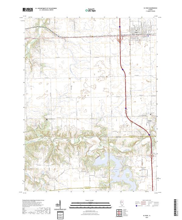USGS Topographic Map – El Paso