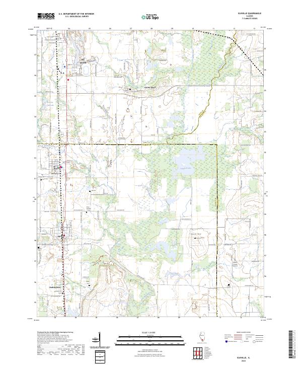 USGS Topographic Map – Elkville