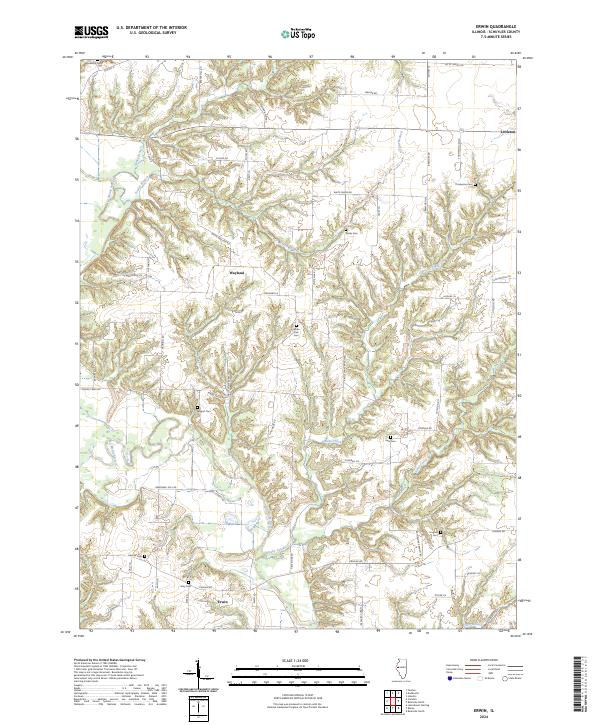 USGS Topographic Map – Erwin