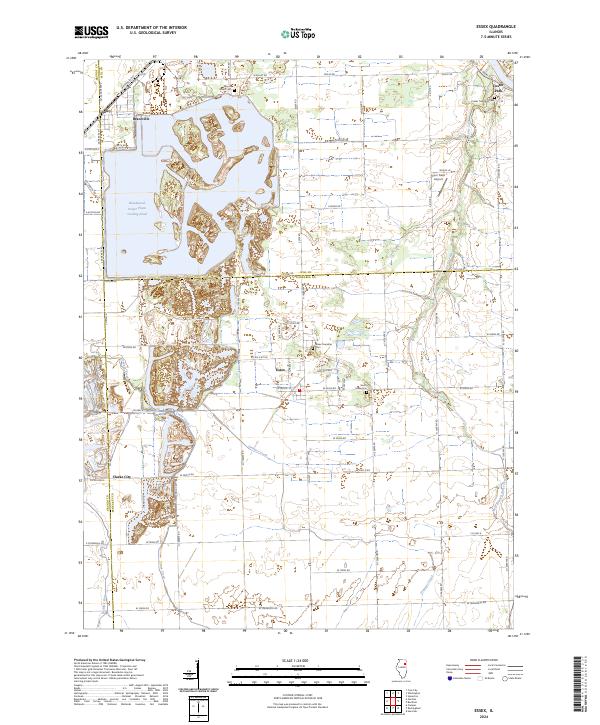 USGS Topographic Map – Essex