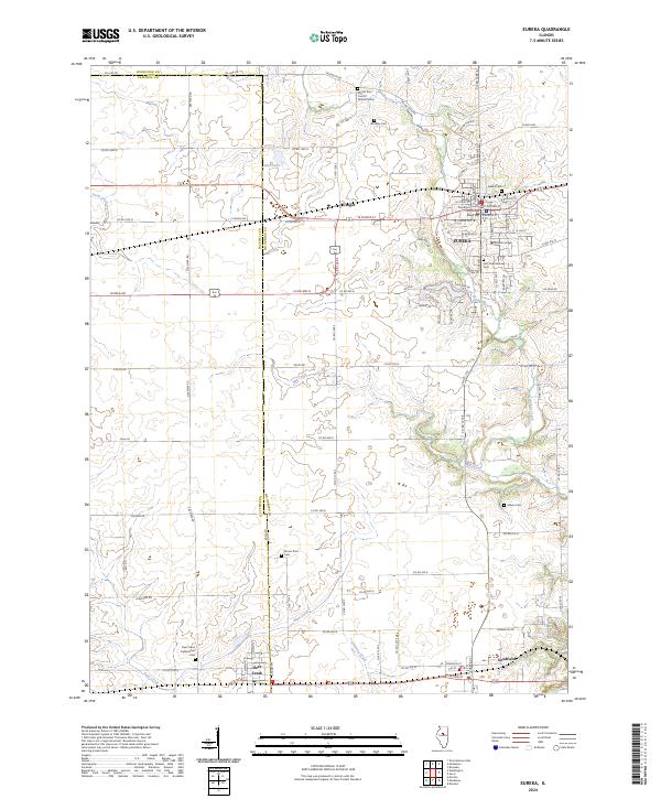 USGS Topographic Map – Eureka
