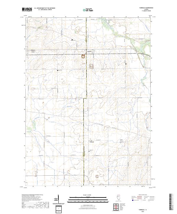 USGS Topographic Map – Fairdale