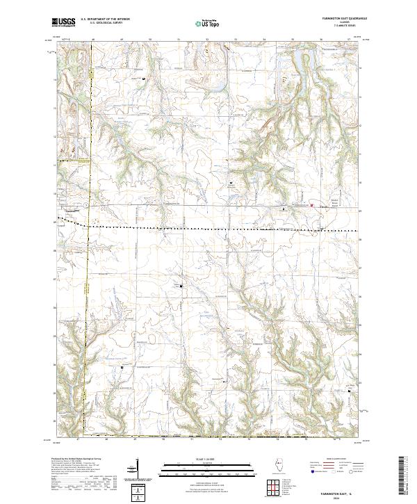 USGS Topographic Map – Farmington East
