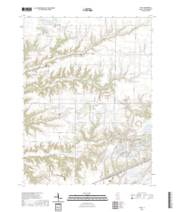USGS Topographic Map – Fiatt