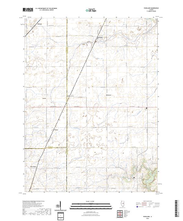USGS Topographic Map – Foosland