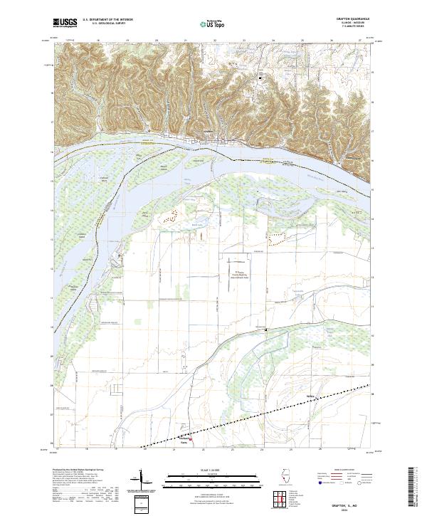 USGS Topographic Map – Grafton