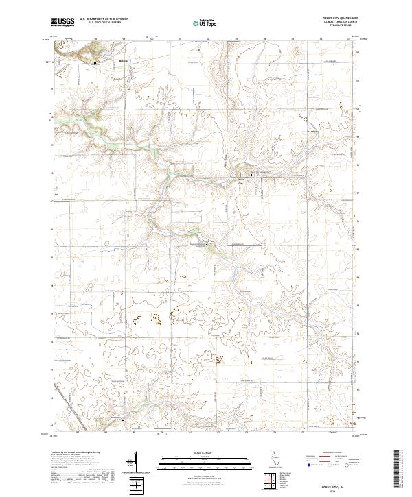 USGS Topographic Map – Grove City