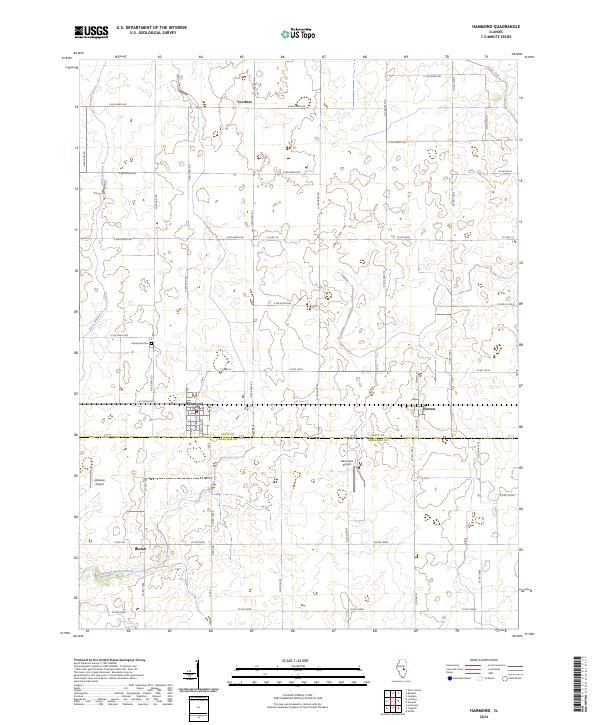 USGS Topographic Map – Hammond