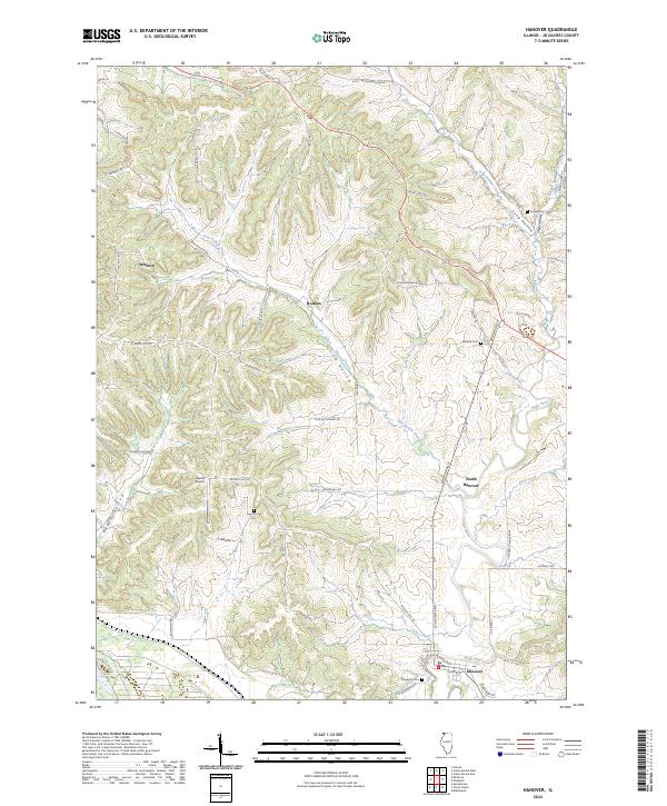 USGS Topographic Map – Hanover