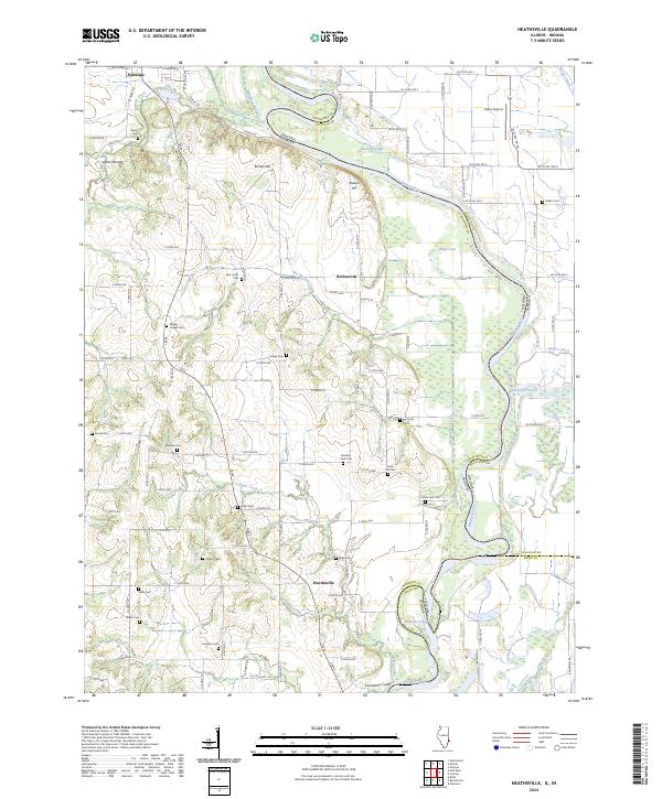 USGS Topographic Map – Heathsville