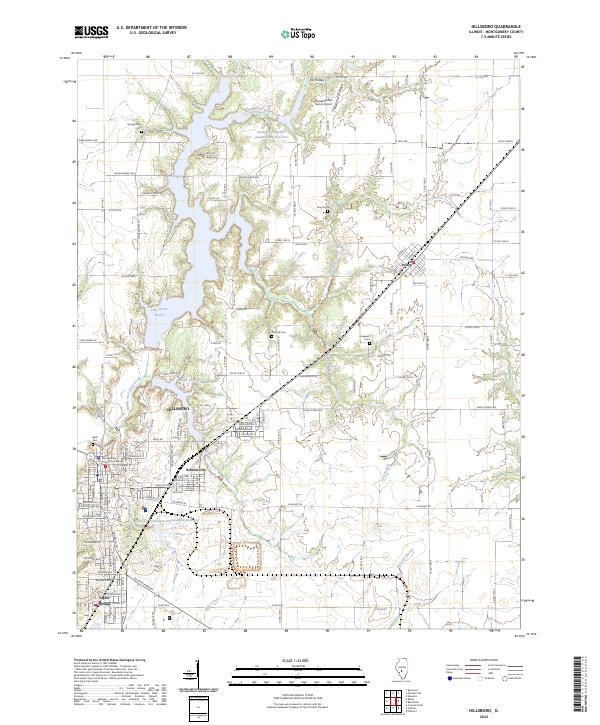 USGS Topographic Map – Hillsboro