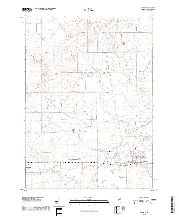 USGS Topographic Map – Hinckley