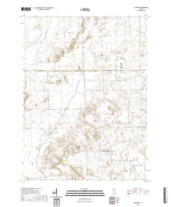 USGS Topographic Map – Hooppole