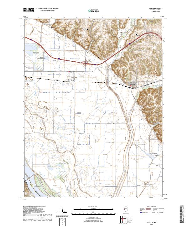 USGS Topographic Map – Hull