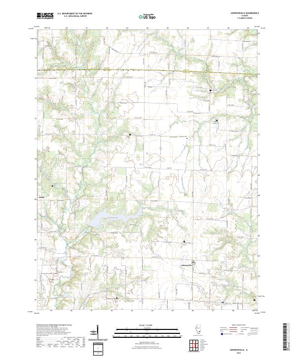 USGS Topographic Map – Johnsonville