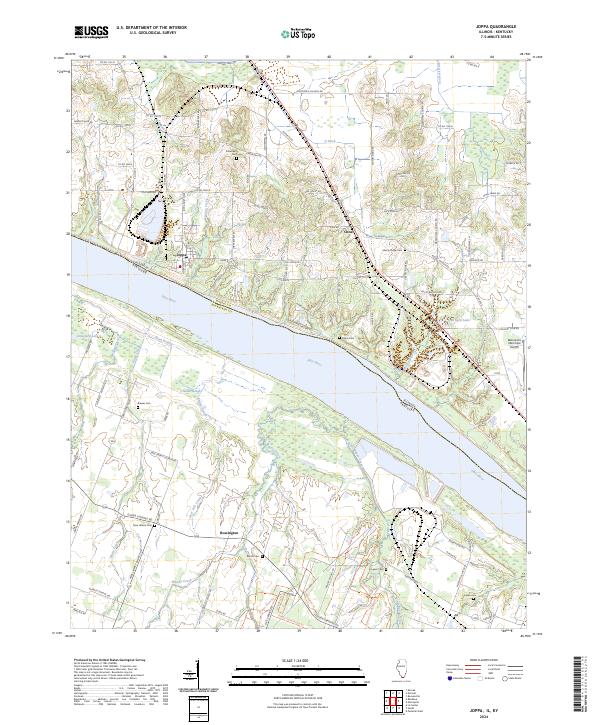 USGS Topographic Map – Joppa