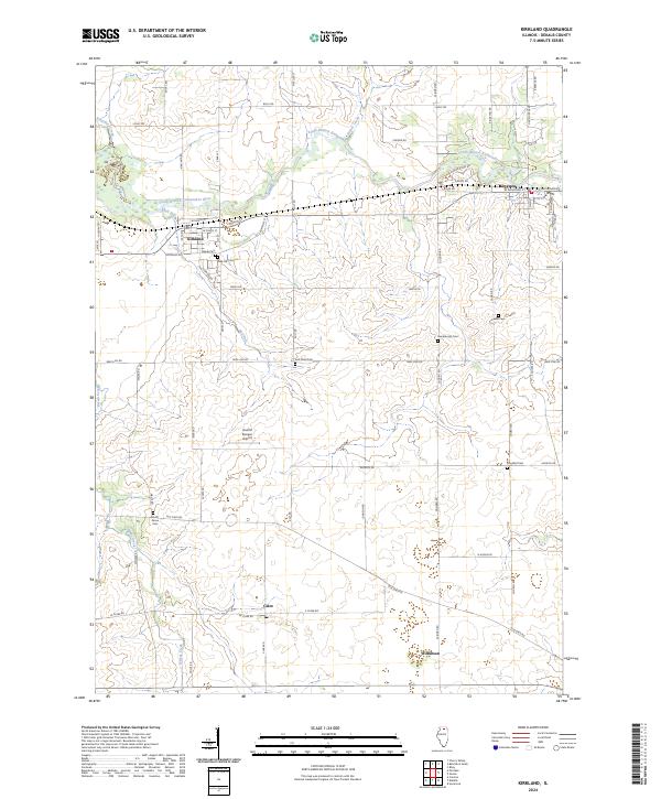 USGS Topographic Map – Kirkland