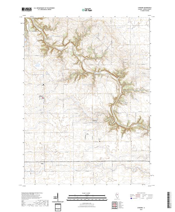 USGS Topographic Map – Leonore