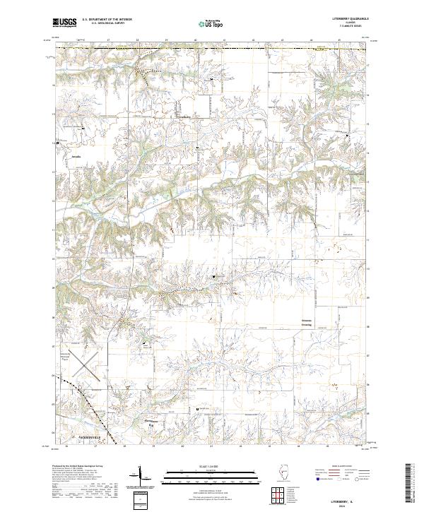 USGS Topographic Map – Literberry