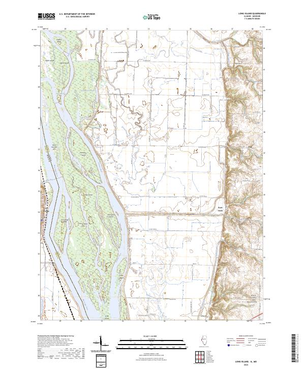 USGS Topographic Map – Long Island
