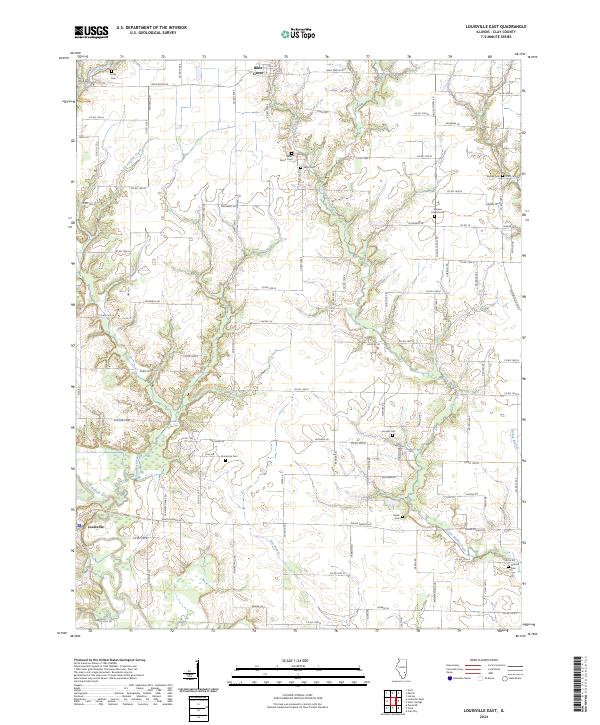 USGS Topographic Map – Louisville East