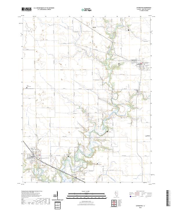 USGS Topographic Map – Lovington