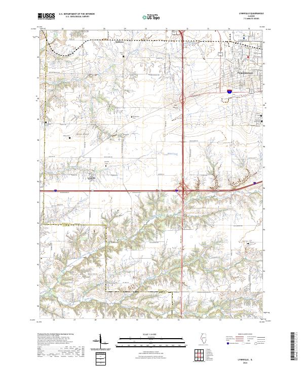 USGS Topographic Map – Lynnville