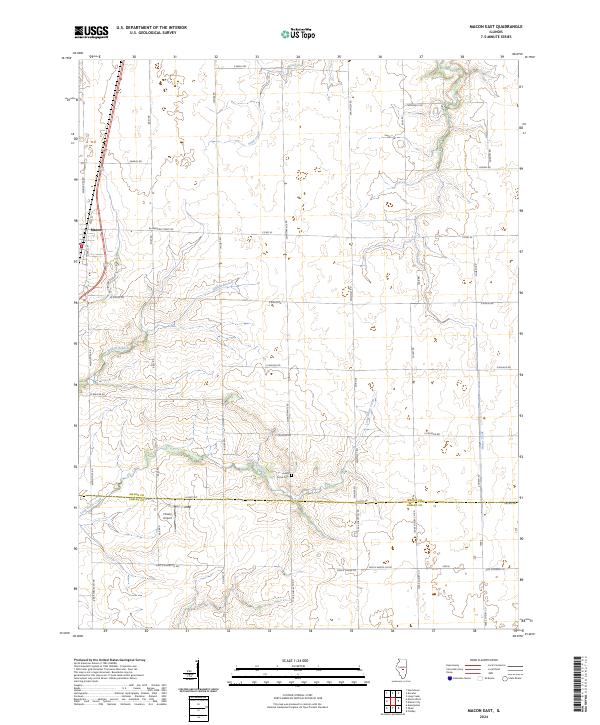 USGS Topographic Map – Macon East