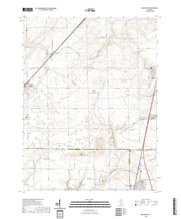 USGS Topographic Map – Macon West