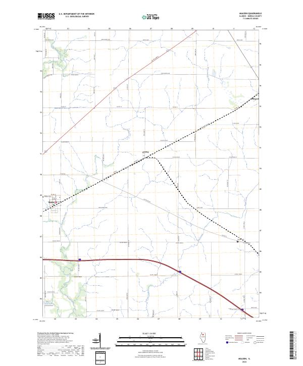 USGS Topographic Map – Malden