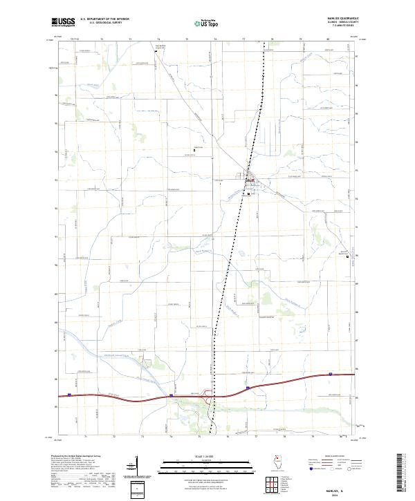 USGS Topographic Map – Manlius