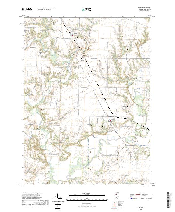 USGS Topographic Map – Maquon
