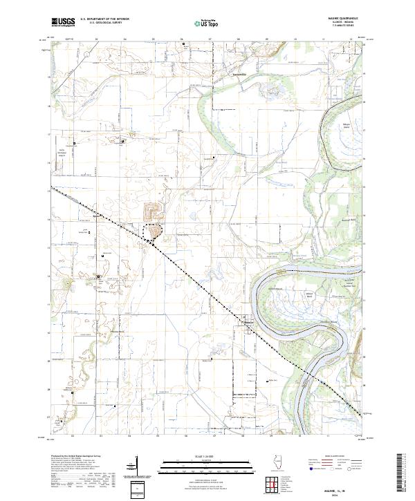 USGS Topographic Map – Maunie