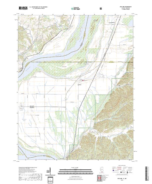USGS Topographic Map – McClure