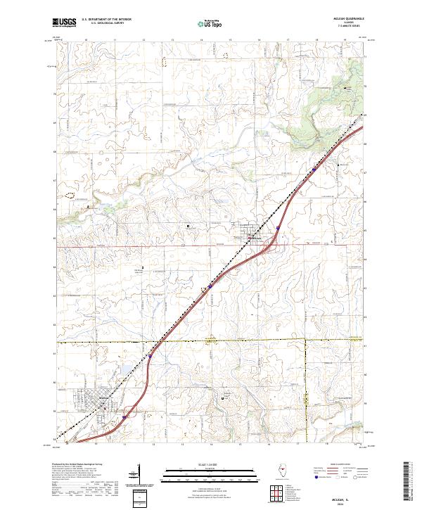 USGS Topographic Map – McLean