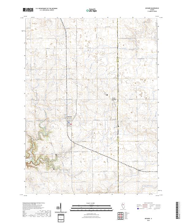 USGS Topographic Map – McNabb