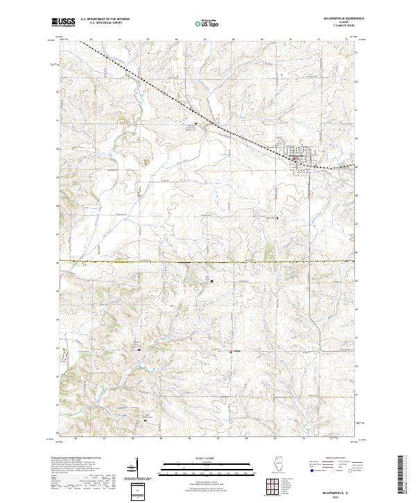 USGS Topographic Map – Milledgeville